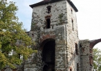 Zamek Tenczyn w Rudnie - widok na wieżę