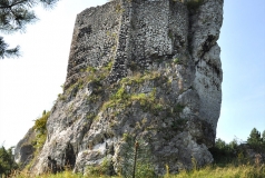 Przewodziszowice - średniowieczna strażnica królewska, ruiny