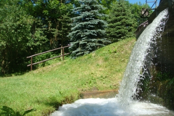 Wodospad na Młynówce