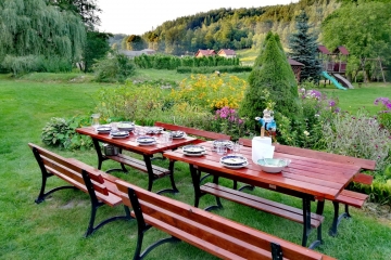 Obiad w ogrodzie